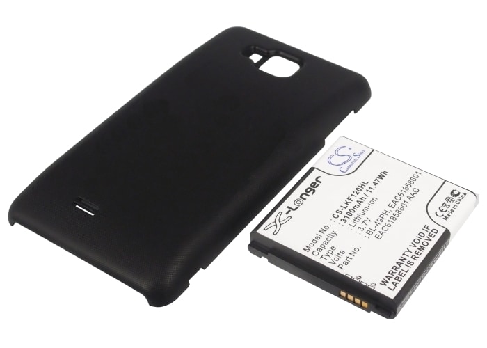 Batteri for SmartPhone, Mobil for LG F120, F120L, F120K