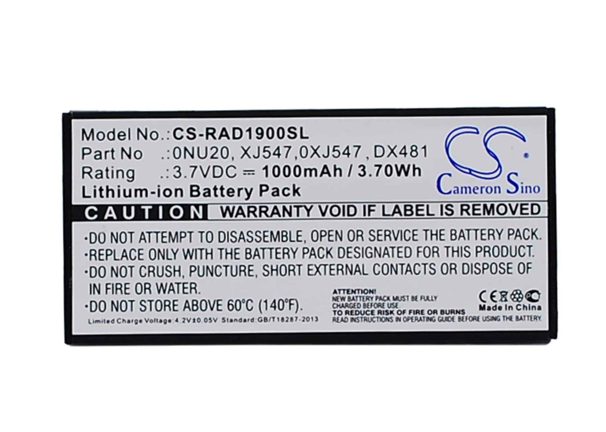 Batteri for RAID-kontroller for DELL PowerEdge 1900, PowerEdge 1950, PowerEdge 2900 og andre.