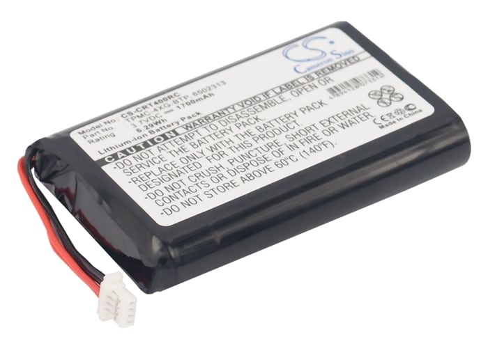 Batteri for fjernkontroll for Crestron TPMC-4XG, TPMC-4XG Touchpanel, A0356 og andre.