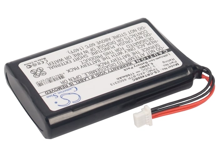 Batteri for fjernkontroll for Crestron TPMC-4XG, TPMC-4XG Touchpanel, A0356 og andre.
