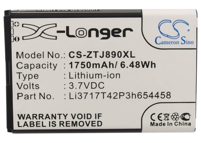 Batteri for hotspot for Verizon Jetpack 890L, Jetpack 890L 4G LTE, Jetpack 4G LTE og andre.