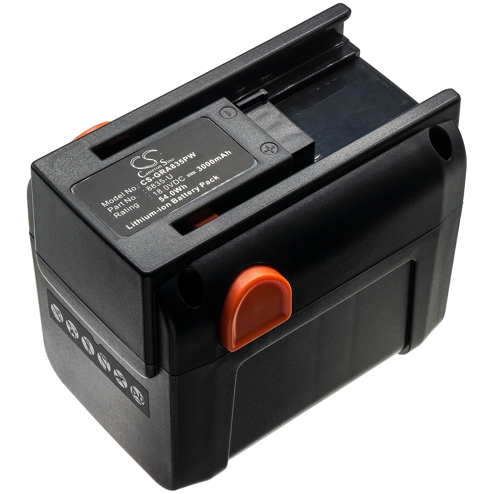 Batteri til hageredskaper for Gardena 8841, 8840, AccuCut Li 400 og andre.