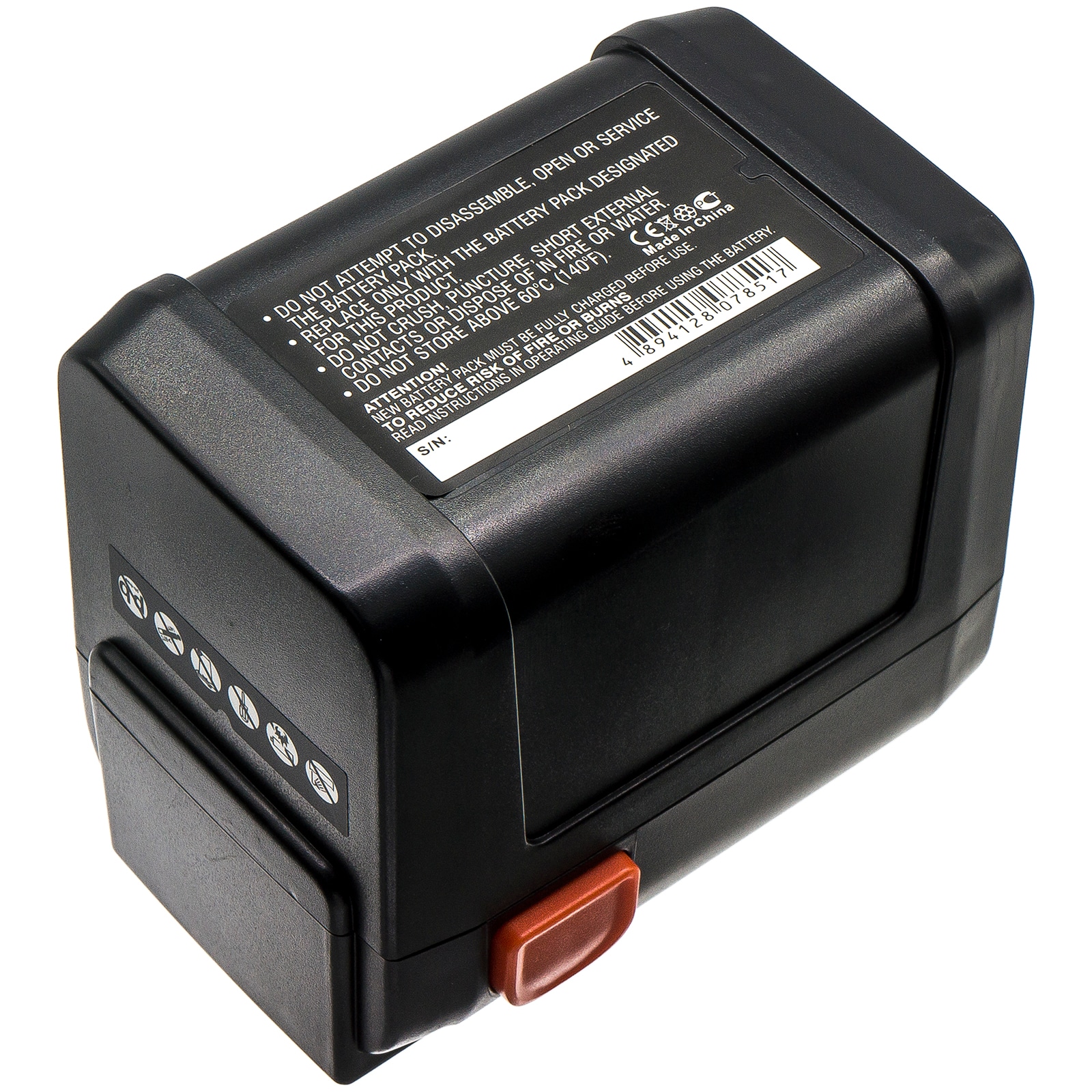 Batteri til hageredskaper for Gardena 8841, 8840, AccuCut Li 400 og andre.