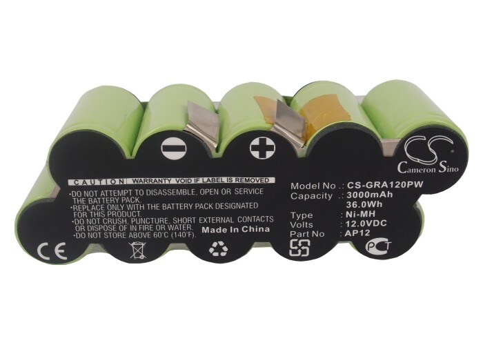 Batteri for hageredskaper for Gardena 2110, 2150, 2155 etc.