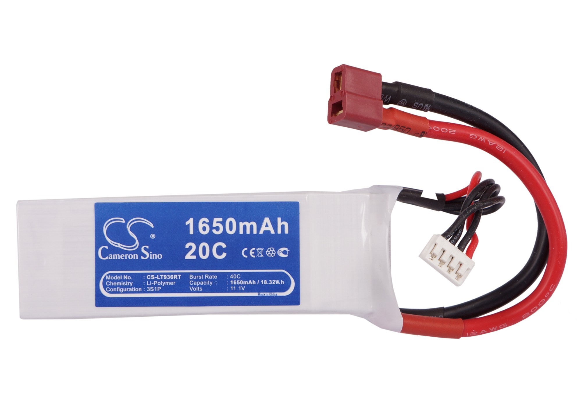 Batteri til robot for RC CS-LT936RT