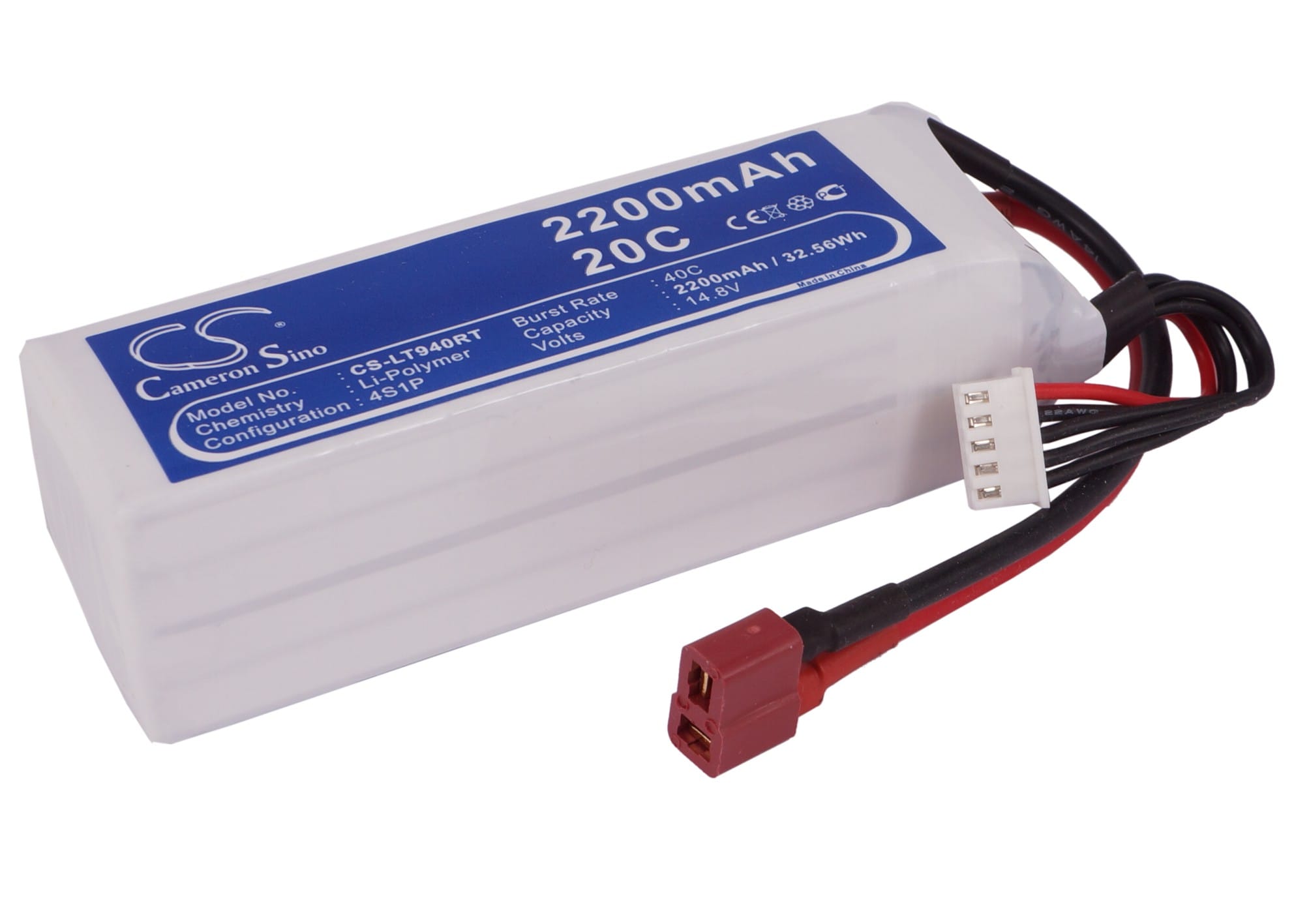 Batteri for helikopter/Fly for RC CS-LT940RT