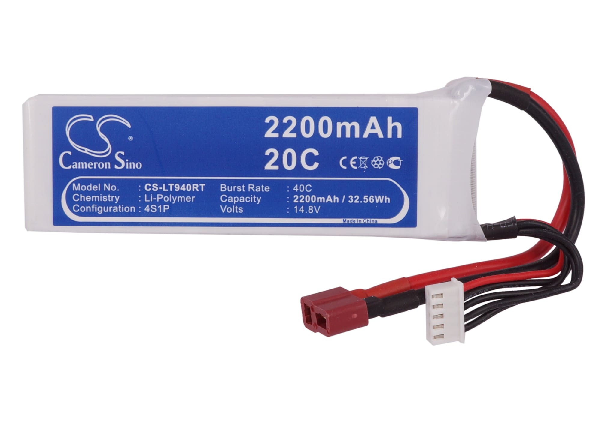 Batteri for helikopter/Fly for RC CS-LT940RT