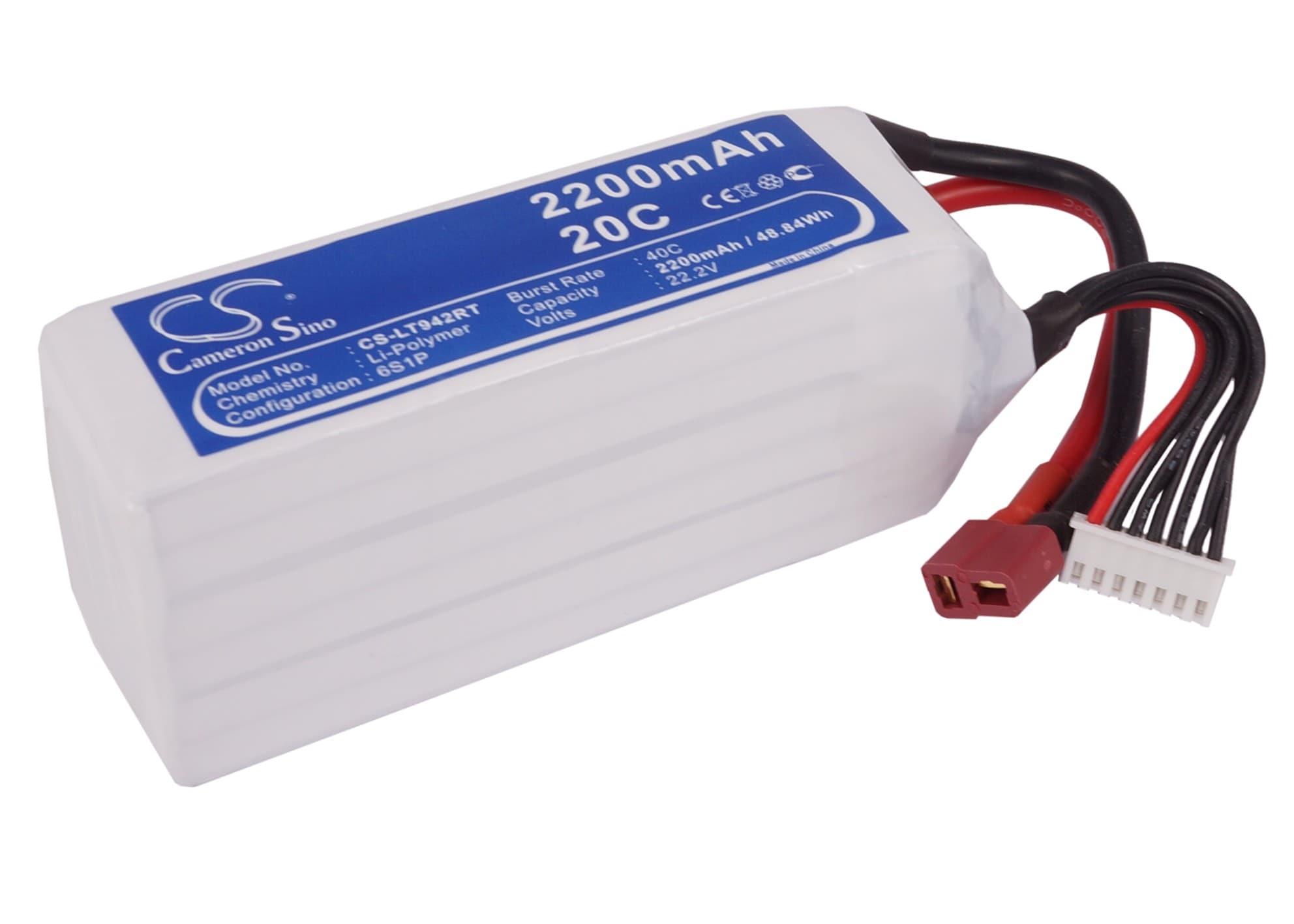 Batteri for helikopter/Fly for RC CS-LT942RT