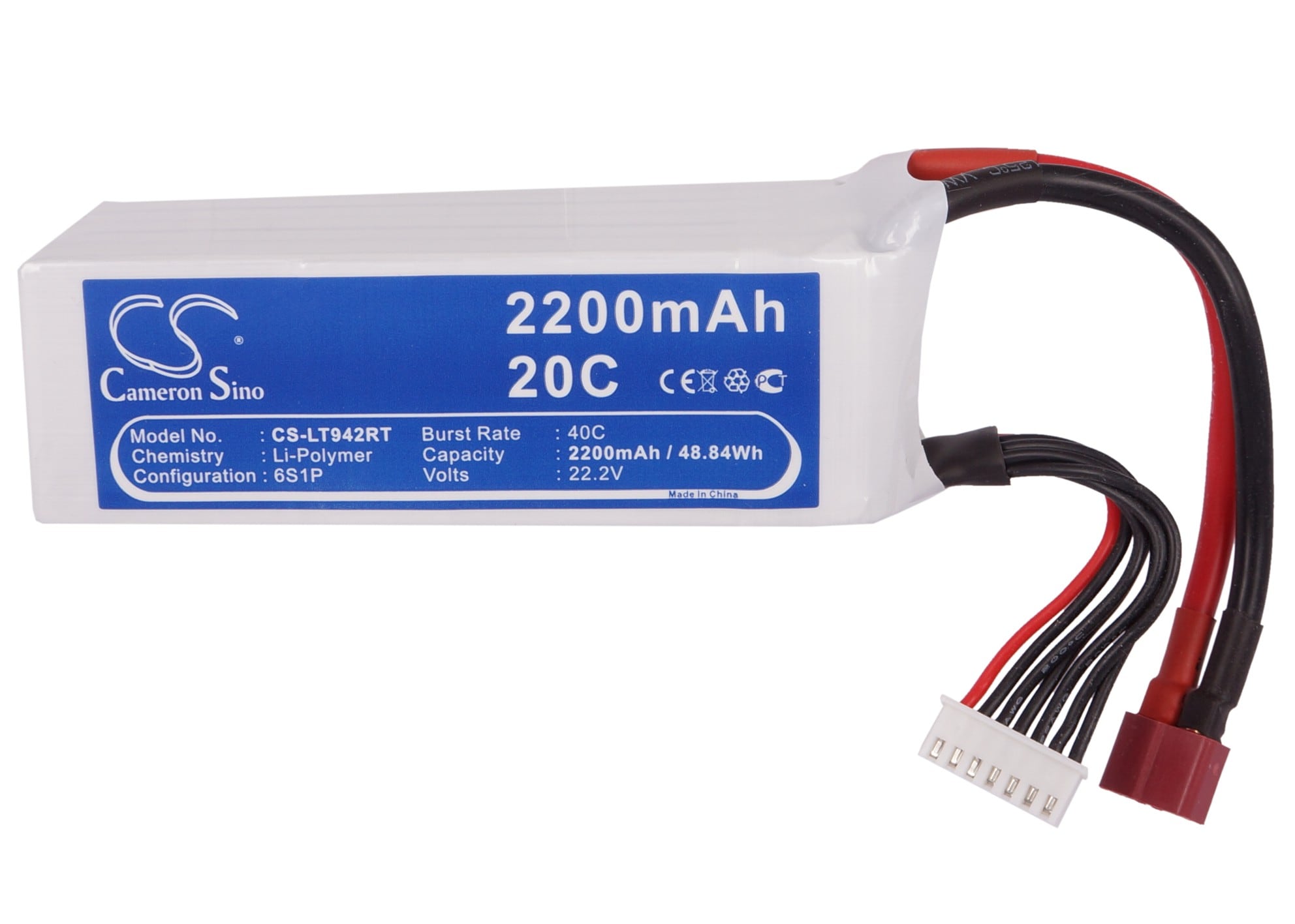 Batteri for helikopter/Fly for RC CS-LT942RT