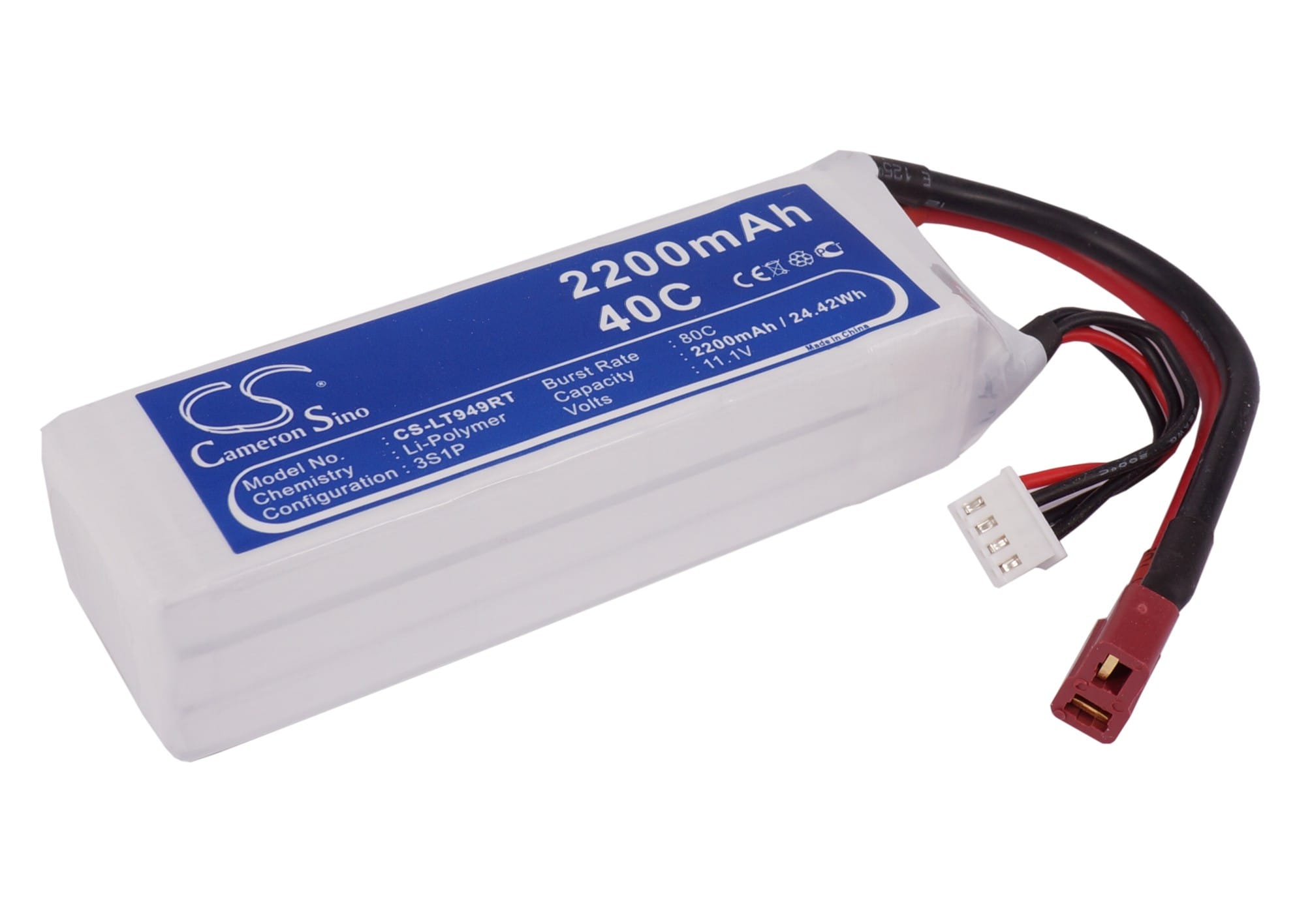 Batteri for helikopter/Fly for RC CS-LT949RT