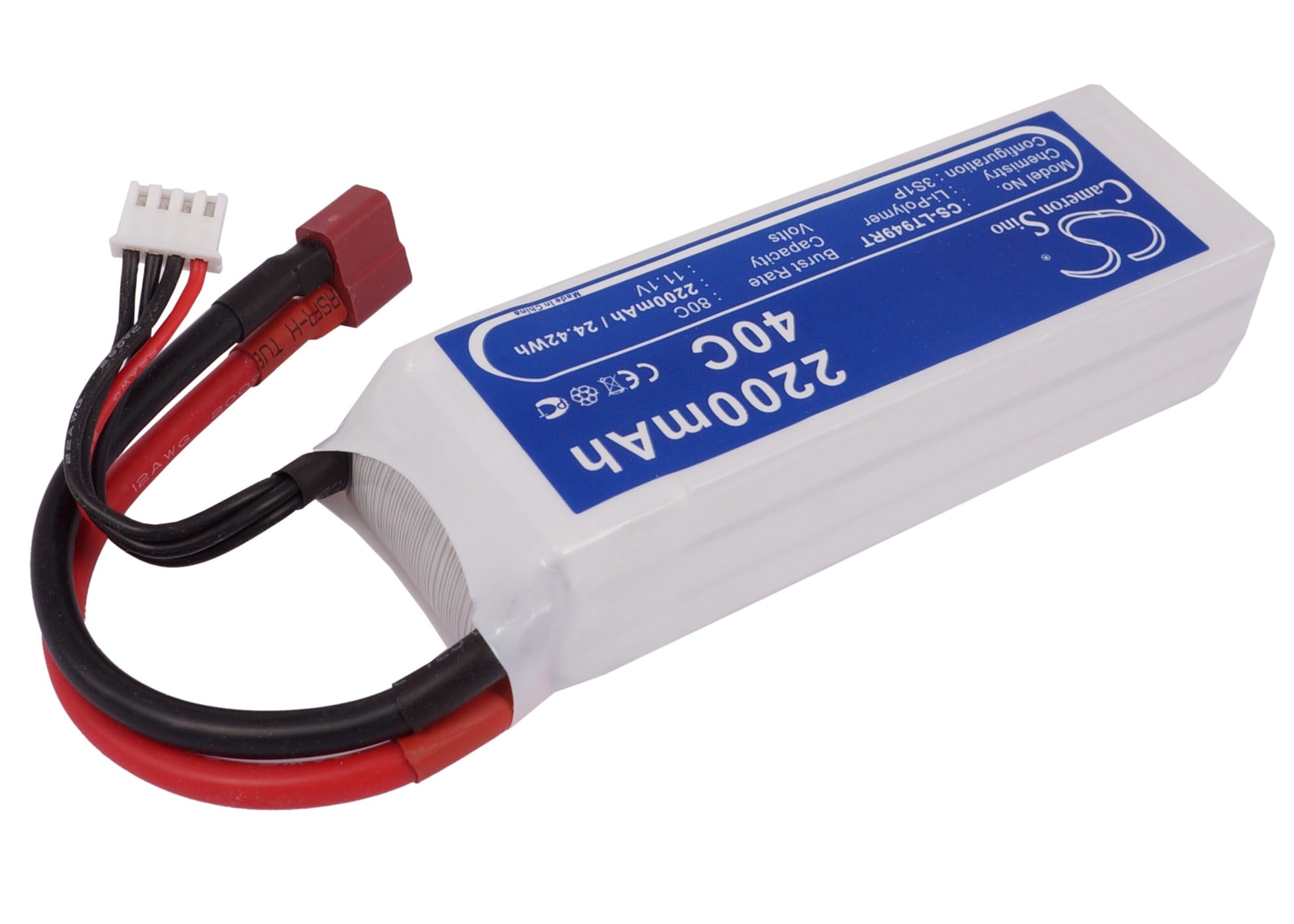 Batteri for helikopter/Fly for RC CS-LT949RT