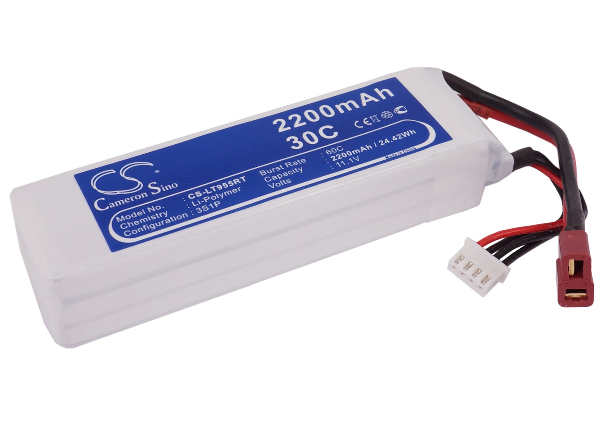 Batteri til biler for RC CS-LT955RT