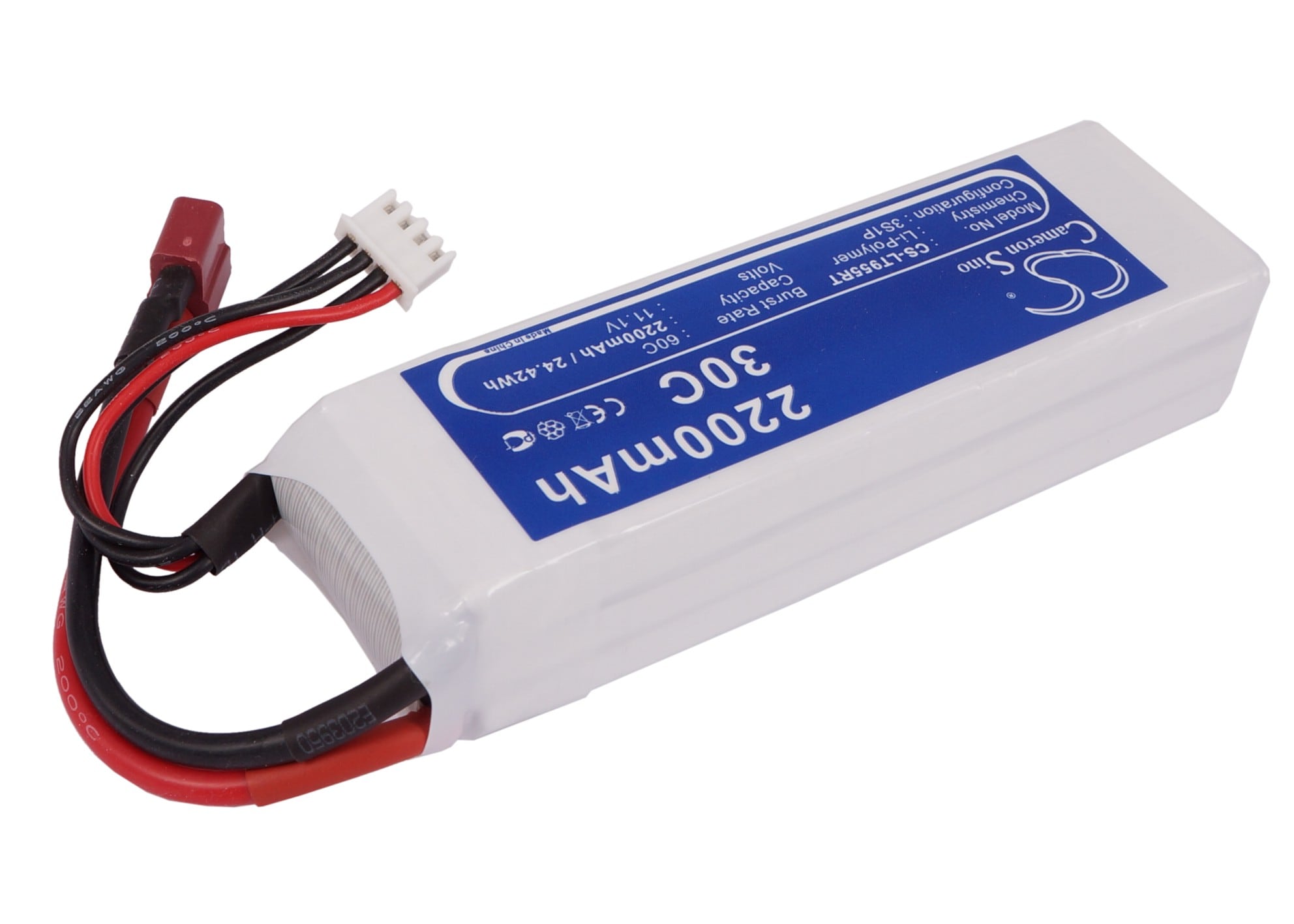Batteri til biler for RC CS-LT955RT