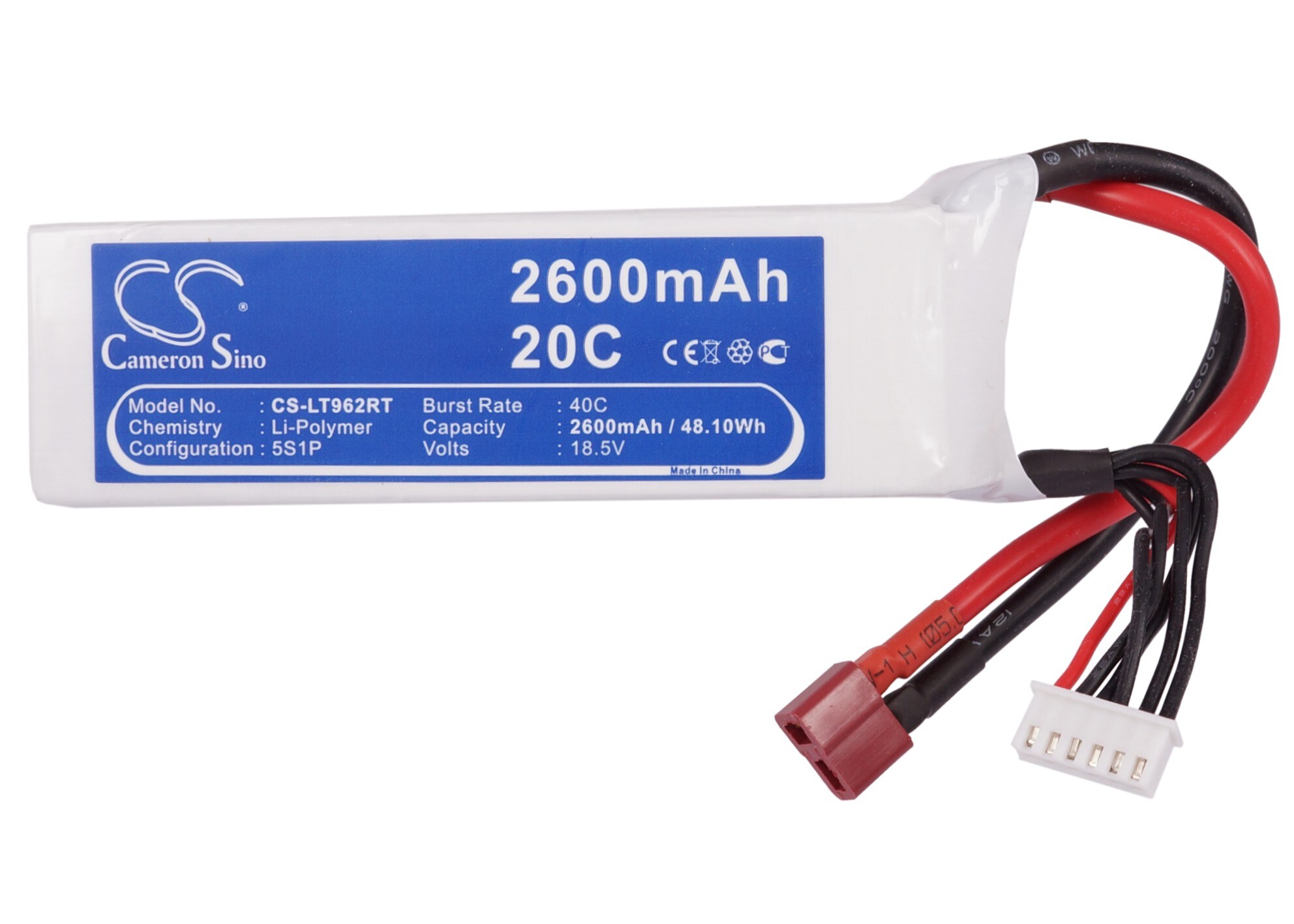 Batteri til biler for RC CS-LT962RT
