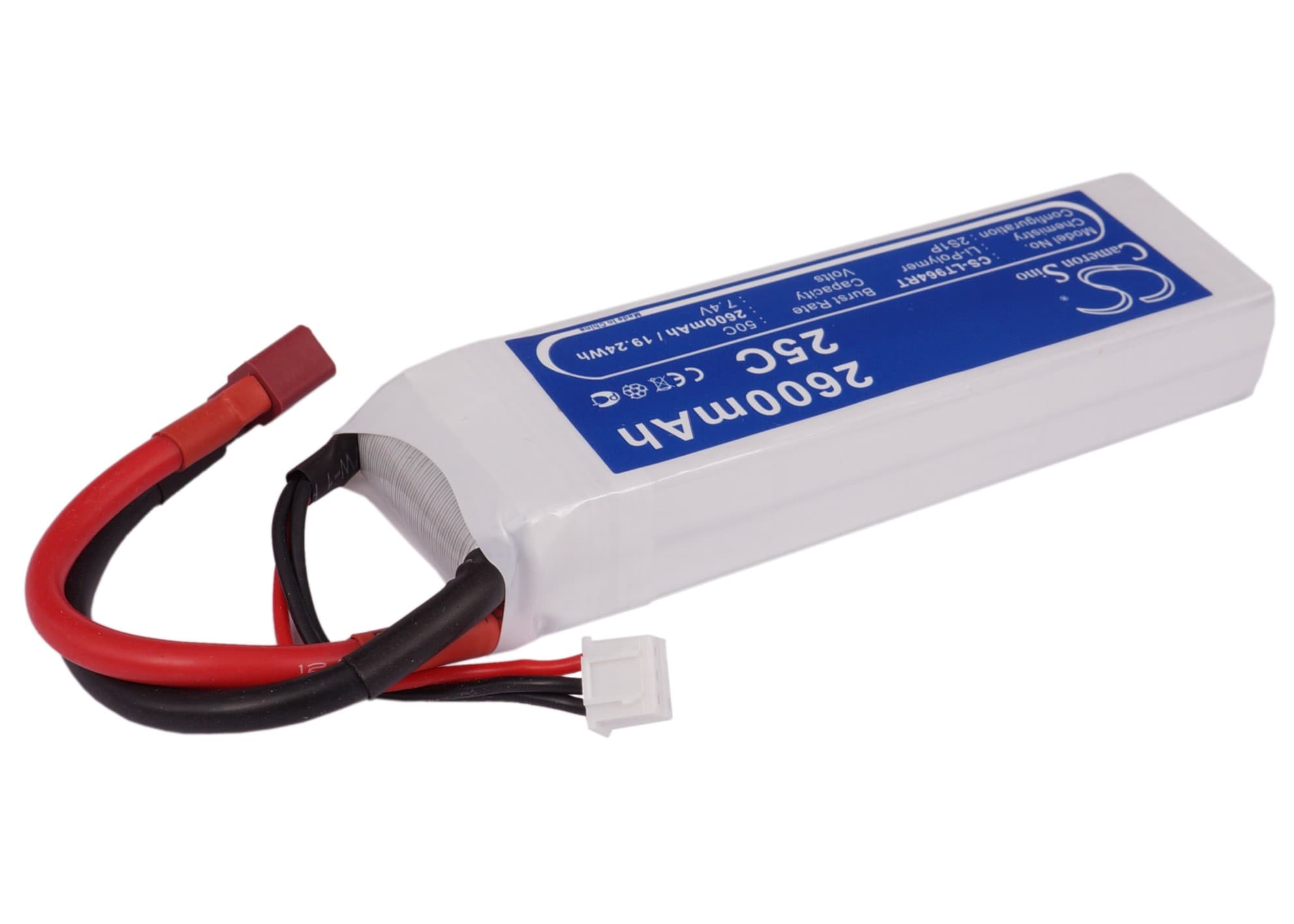 Batteri til biler for RC CS-LT964RT