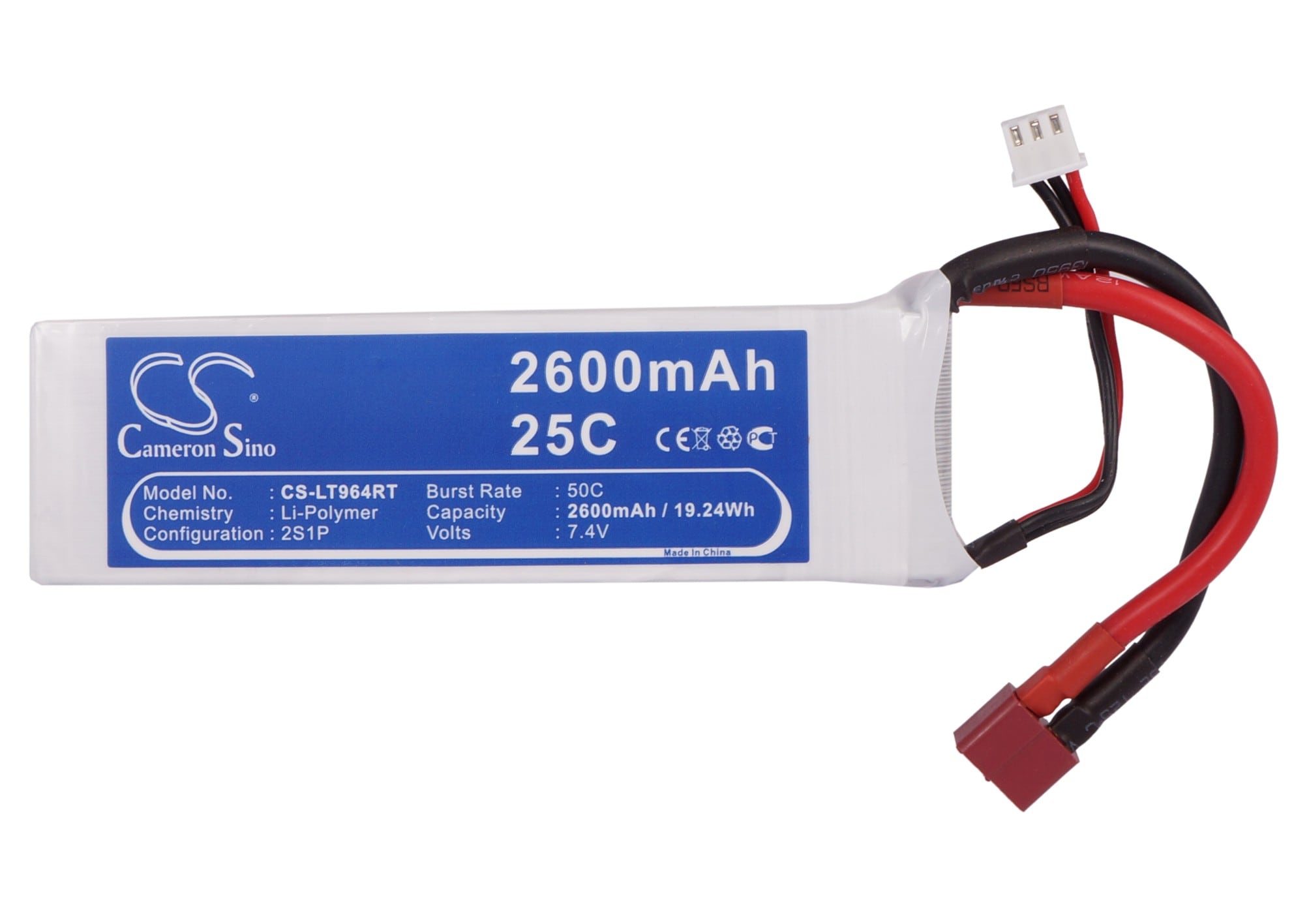 Batteri til biler for RC CS-LT964RT