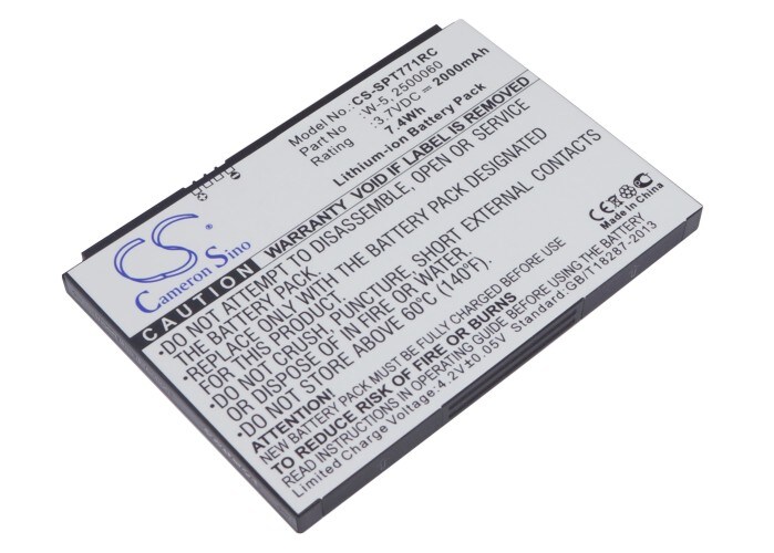 Batteri for hotspot for NETGEAR Aircard 782s, Unite AC770S, UNITE-344B