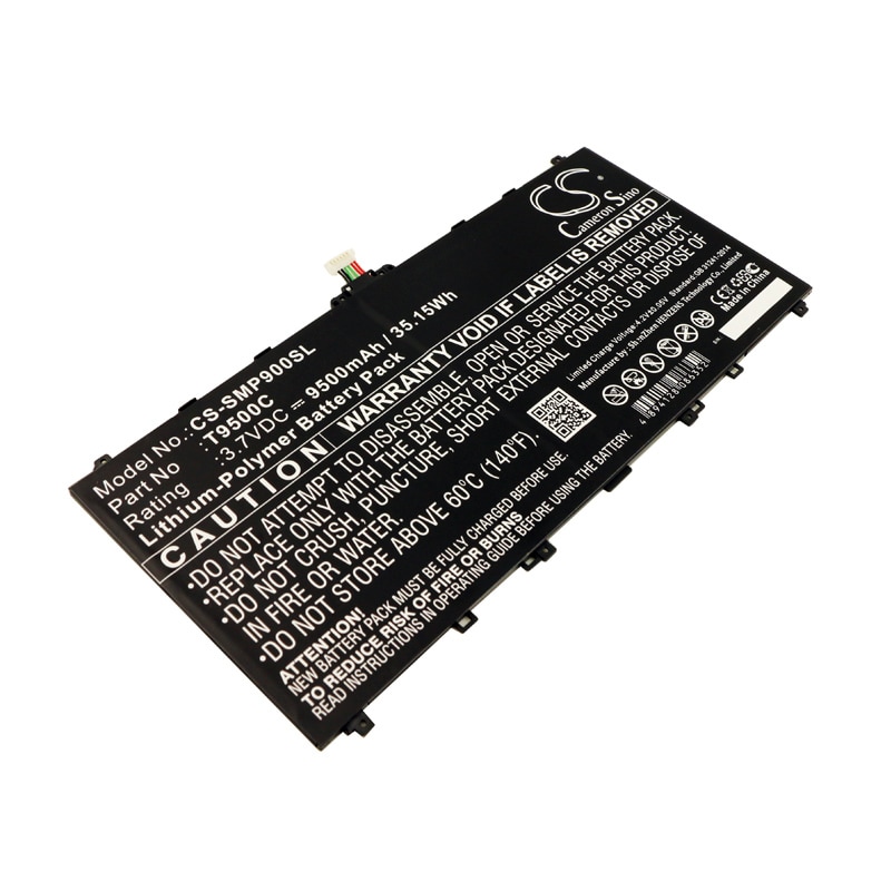 Batteri til nettbrett for Samsung SM-P901, Galaxy Note 12.2, Galaxy Note 12.2 3G og andre.