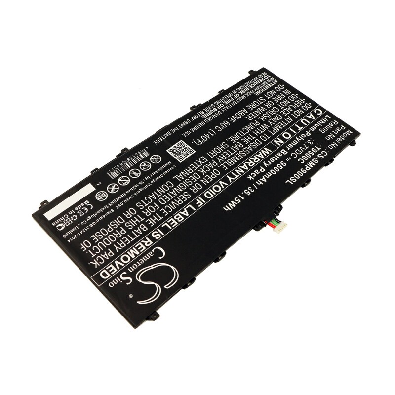 Batteri til nettbrett for Samsung SM-P901, Galaxy Note 12.2, Galaxy Note 12.2 3G og andre.