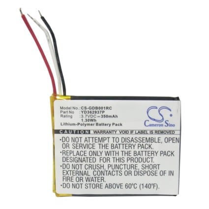 Batteri til fjernkontroll for GoPro Wi-Fi-fjernkontroll, ARMTE-001, HERO4 osv.
