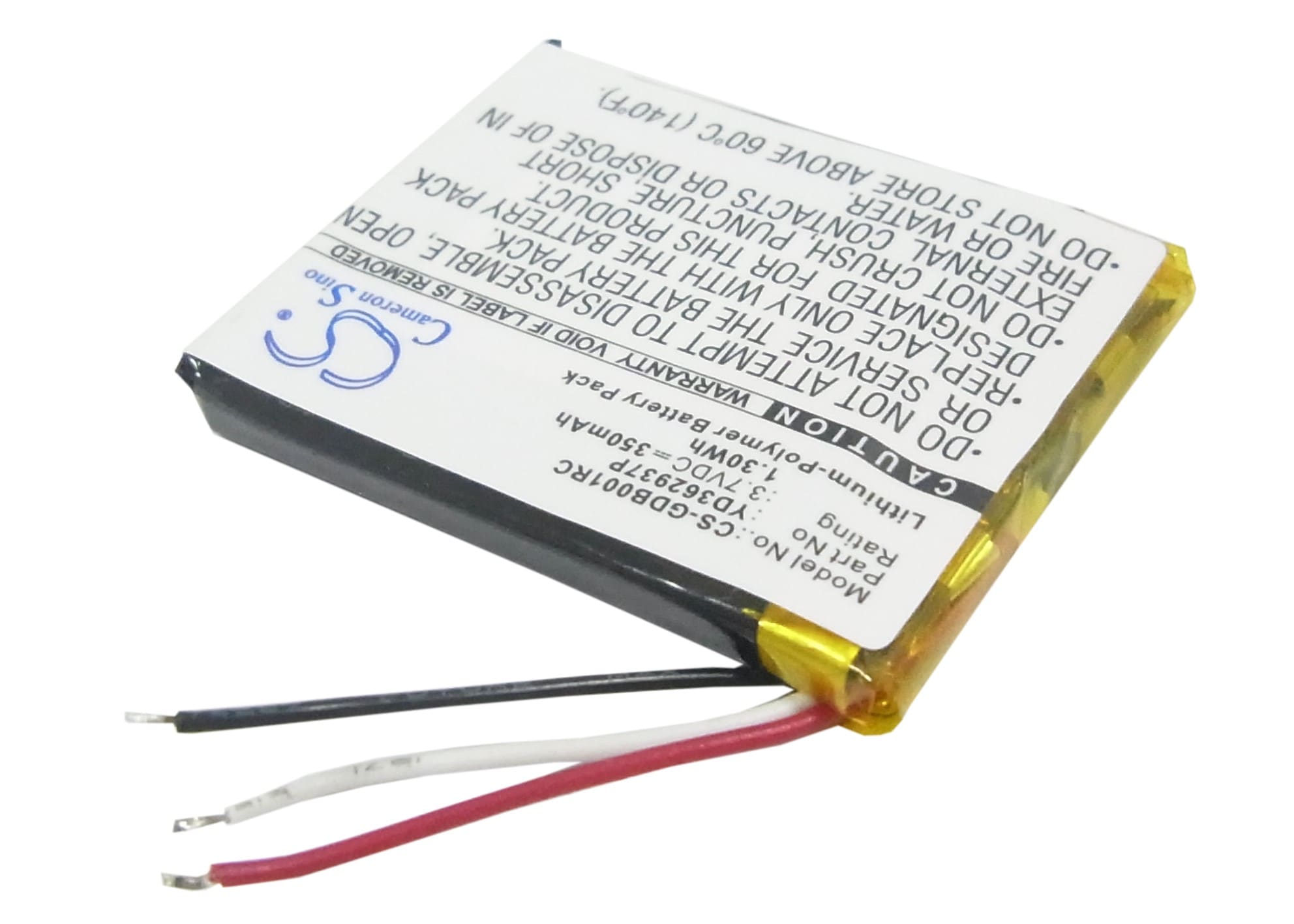 Batteri til fjernkontroll for GoPro Wi-Fi-fjernkontroll, ARMTE-001, HERO4 osv.