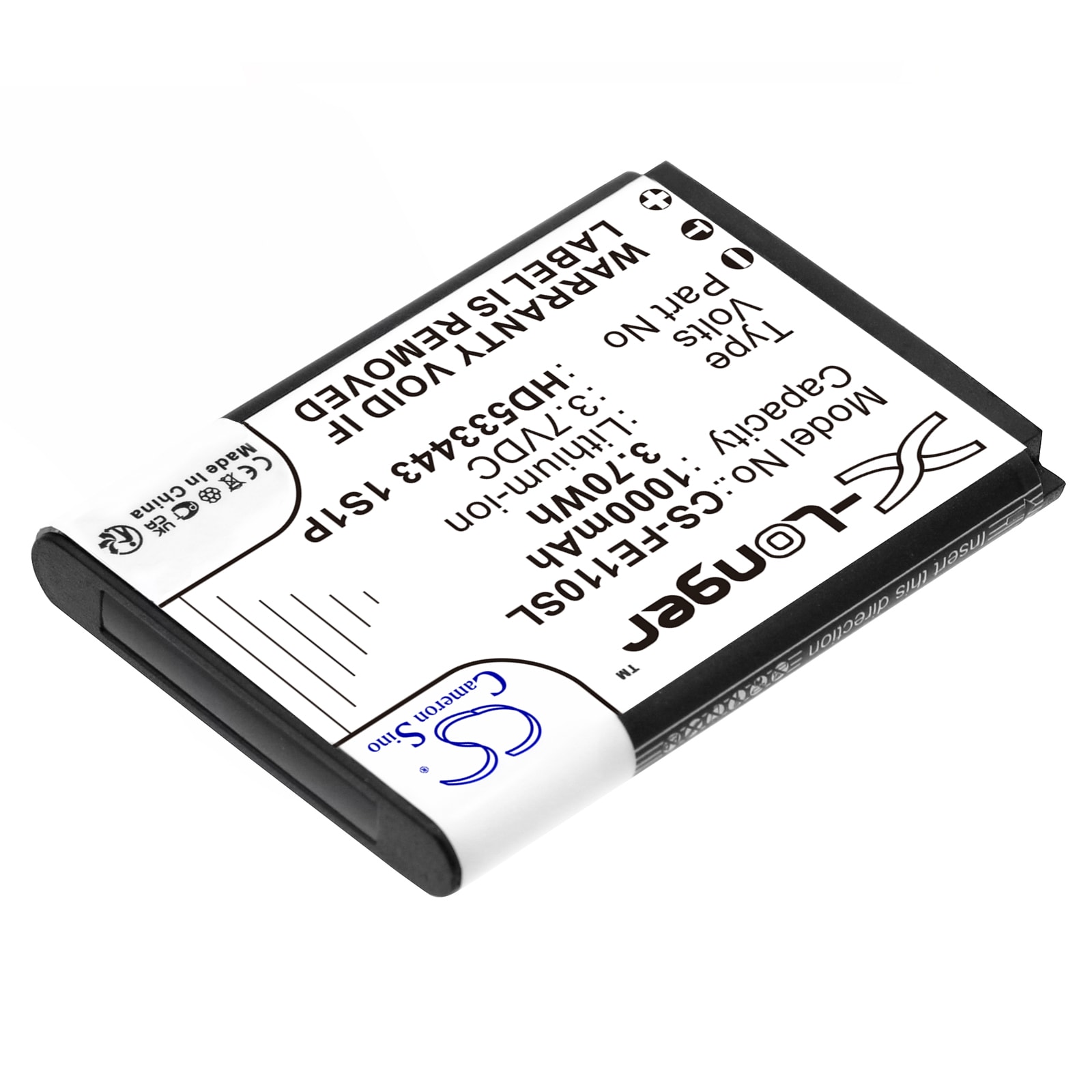 Batteri for Forsterker for Fiio E11