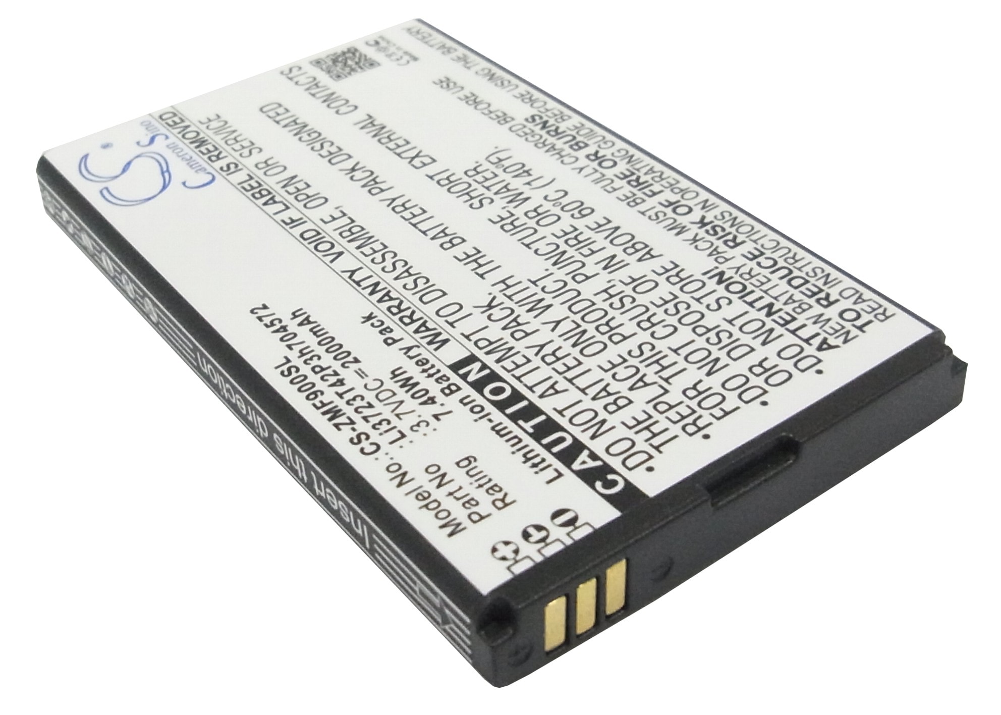 Batteri for Hotspot for ZTE MF90, MF91, MF91D og andre.