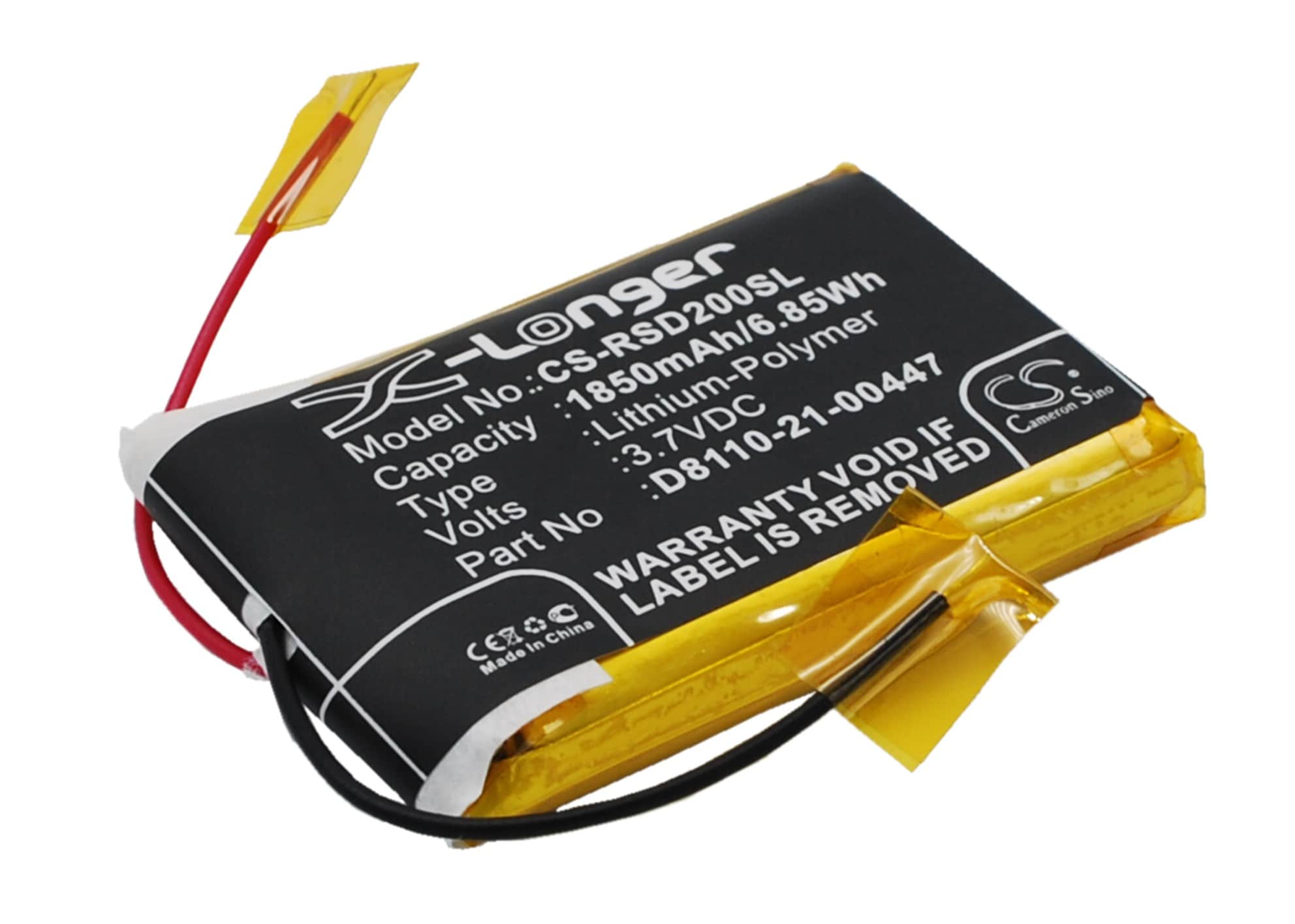 Batteri til DAB Digital for Roberts Sports Dab2