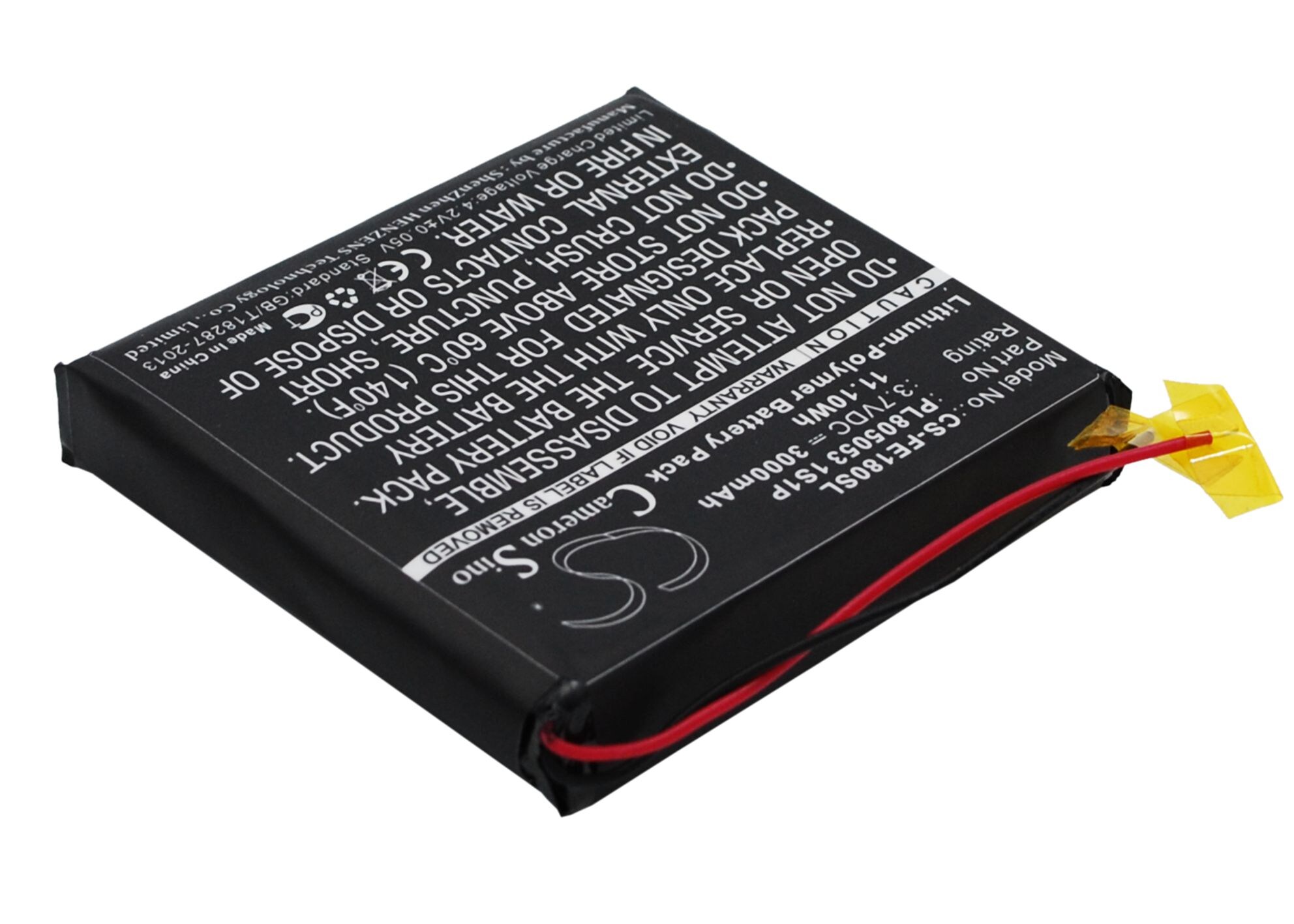 Batteri for Forsterker for Fiio E18