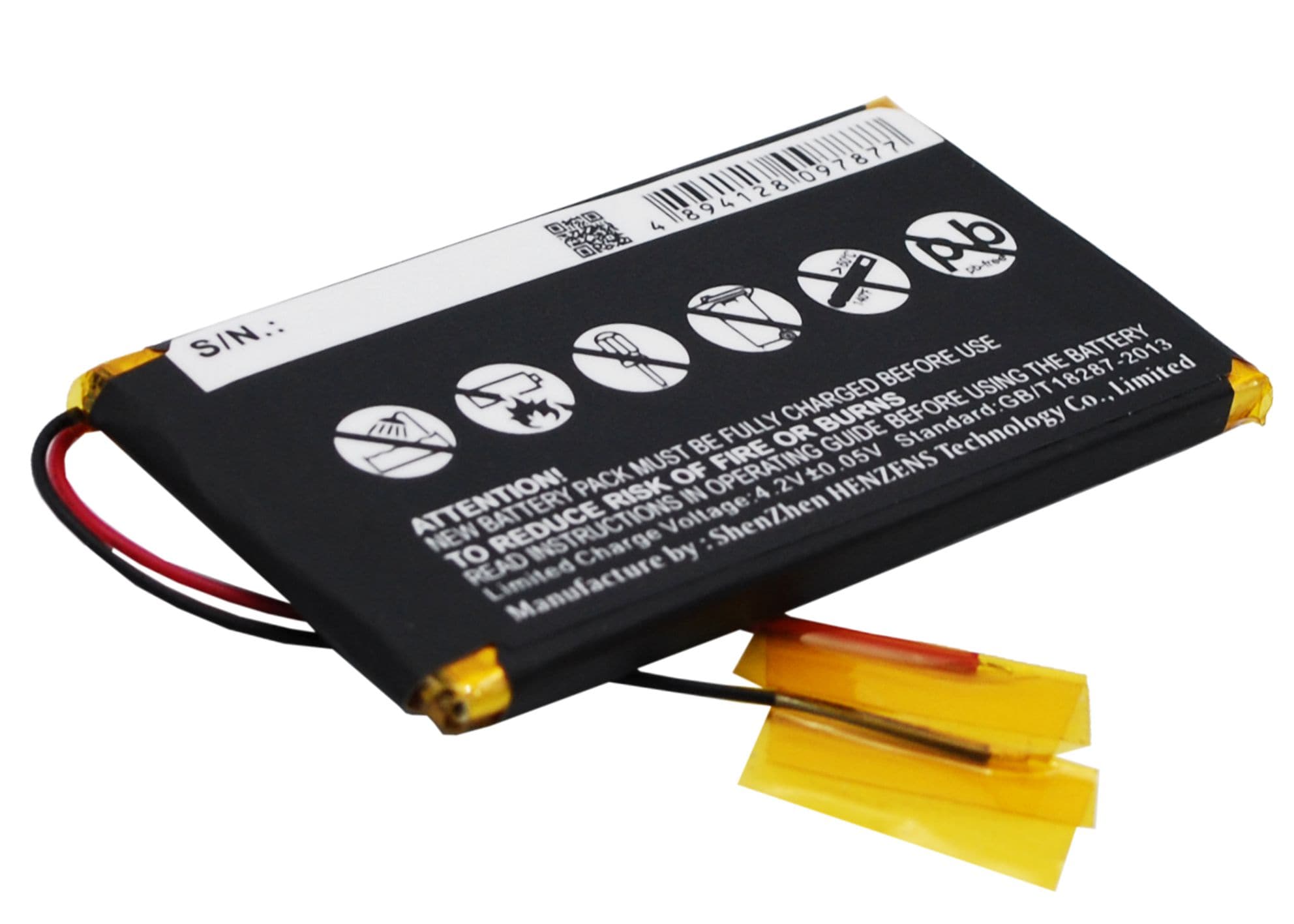 Batteri til forsterker for Fiio EO7K