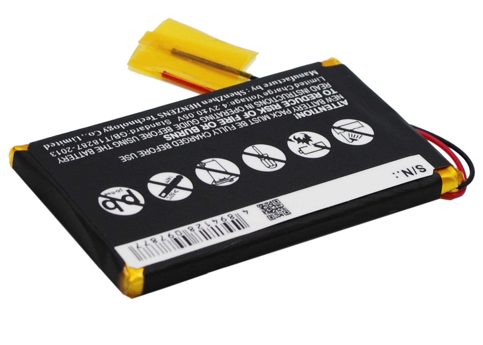 Batteri til forsterker for Fiio EO7K