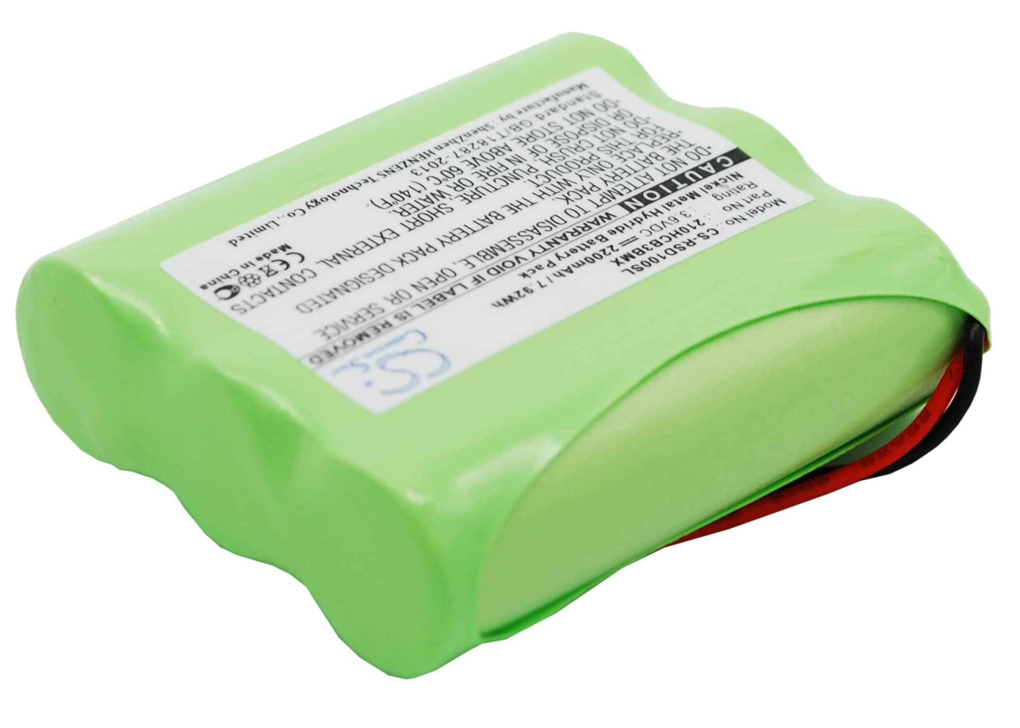 Batteri for DAB Digital for Roberts Sports Dab1, Solar Dab 1, SolarDAB radio