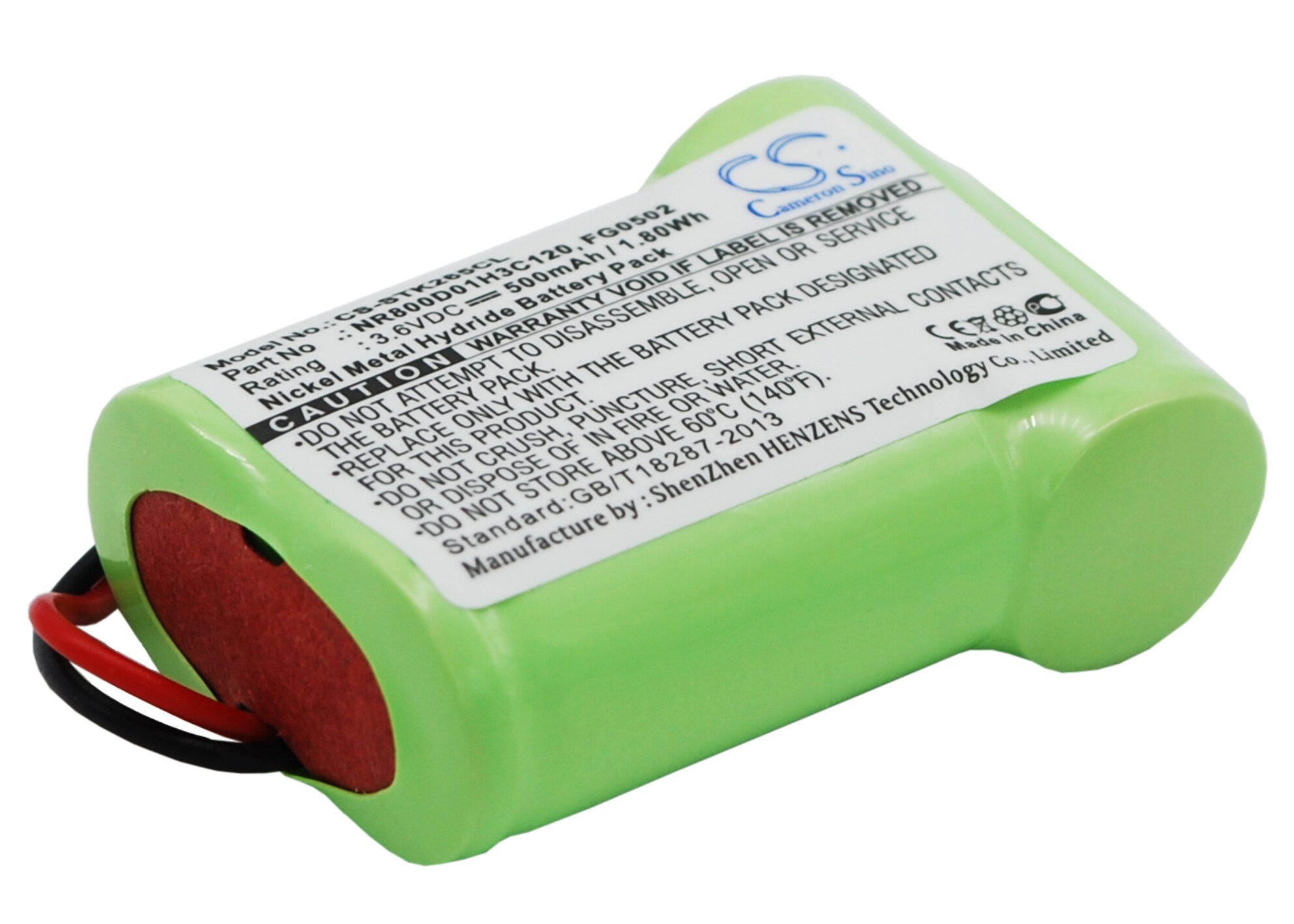 Batteri til trådløs telefon for France Telecom Amarys 265, Amarys 265SF, Amarys 275 og andre.