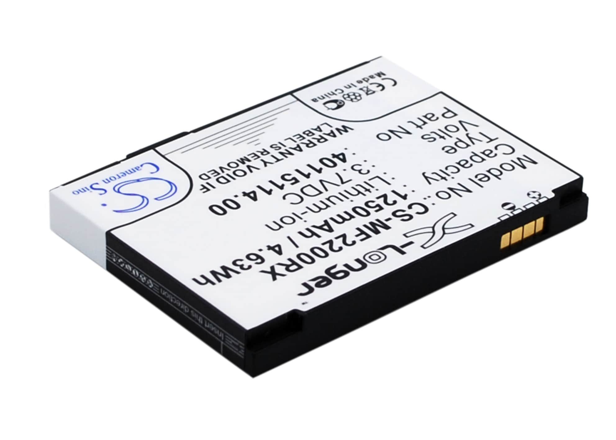 Batteri for hotspot for Novatel Wireless MiFi2200