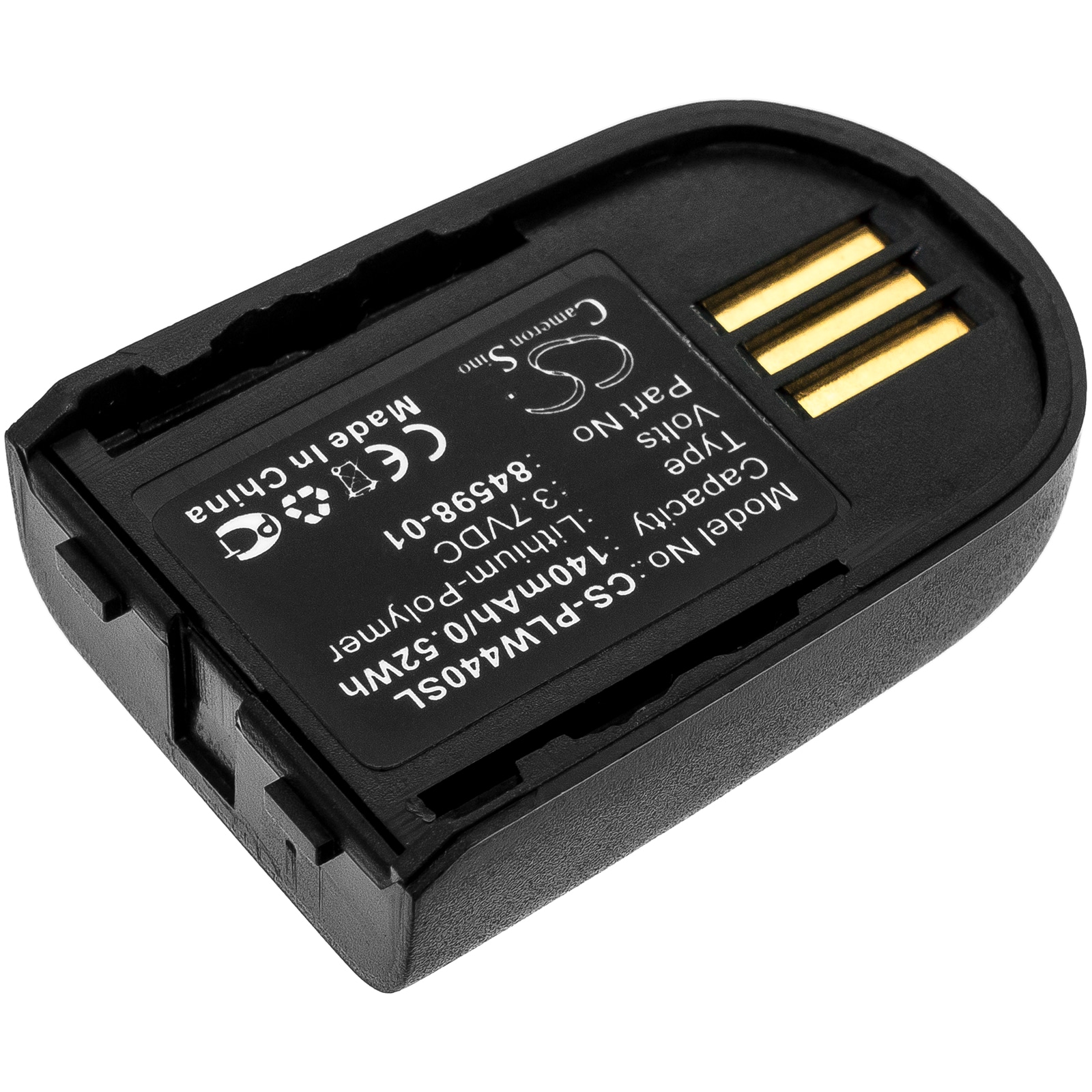Batteri til trådløst hodesett for Microsoft Office Communicator 2007, Lync 2010