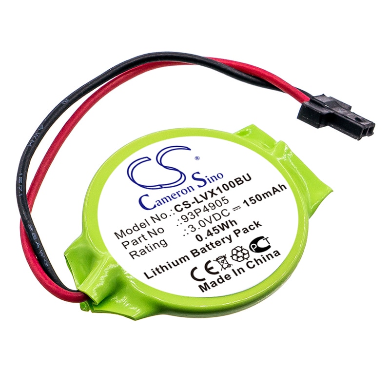 Batteri for CMOS / sikkerhetskopiering for Lenovo Thinkpad X100E og andre.