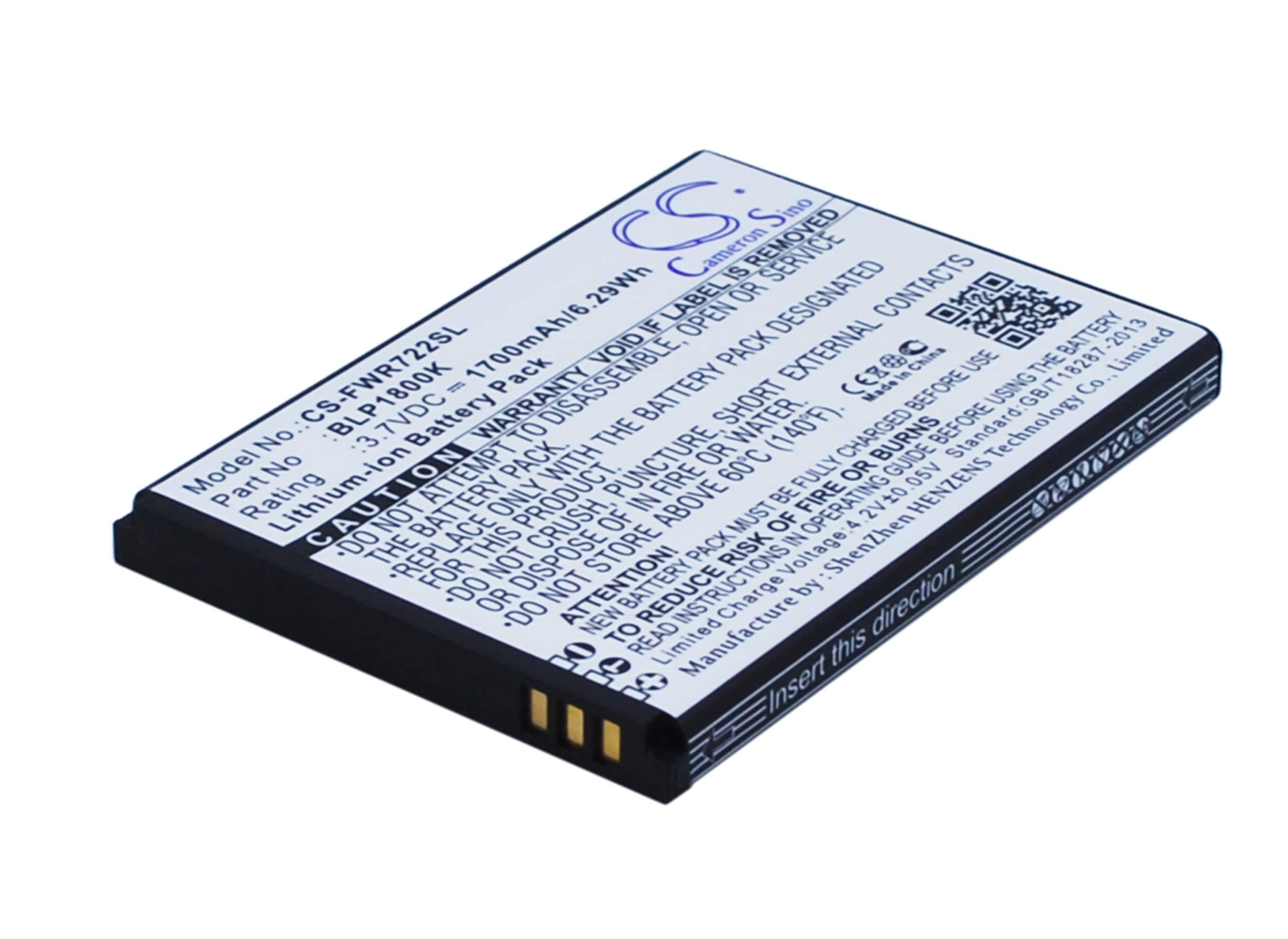 Batteri for hotspot for Franklin Wireless R722, R774, R775