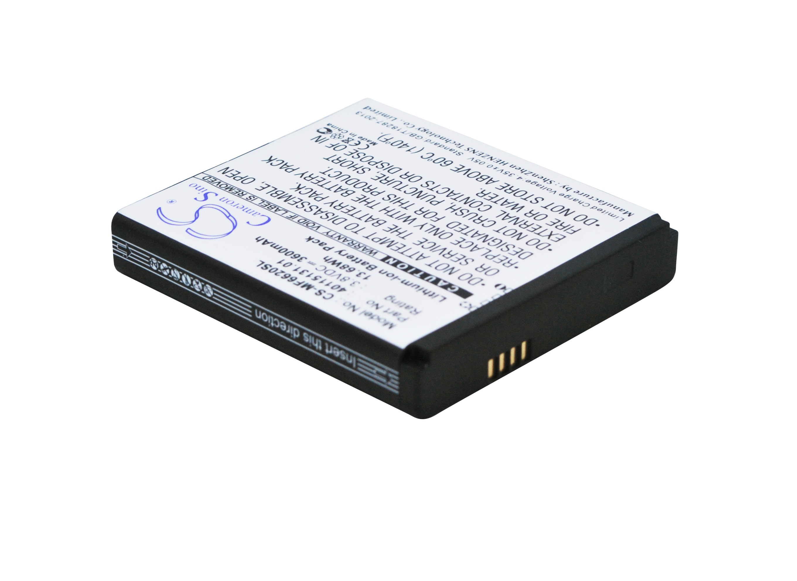 Batteri for hotspot for Novatel Wireless MiFi 6620L, Jetpack MiFi 6620L, MiFi6620L og andre.