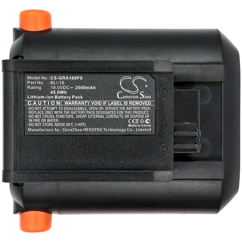 Akku puutarhakoneisiin 2500 mAh 18 V / Gardena ComfortCut / EasyCut / PowerMax / AccuJet