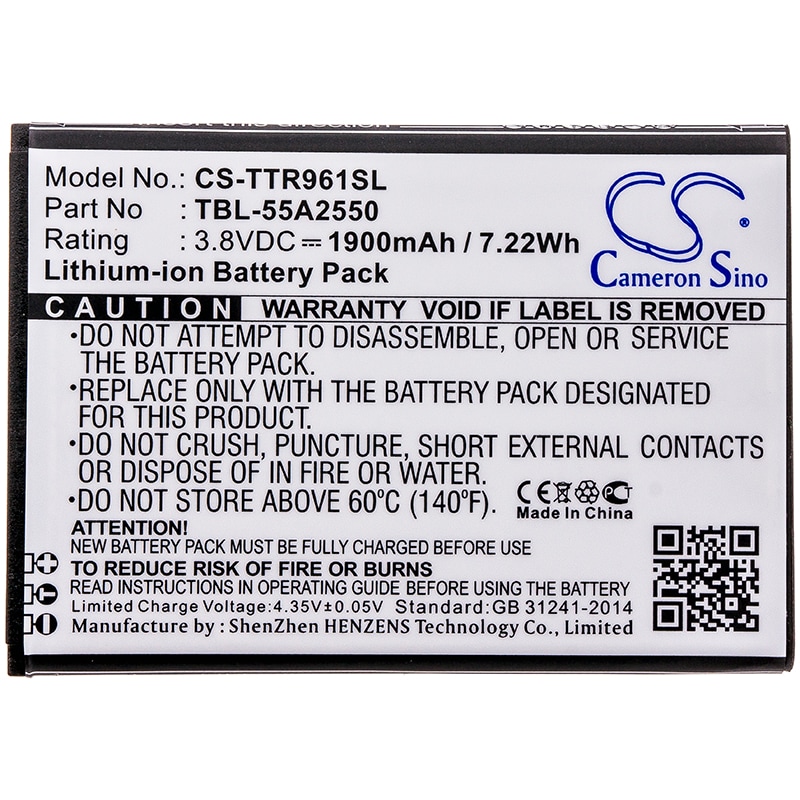 Batteri for hotspot for TP-Link TL-TR961, M7350, M7350 Ver 2