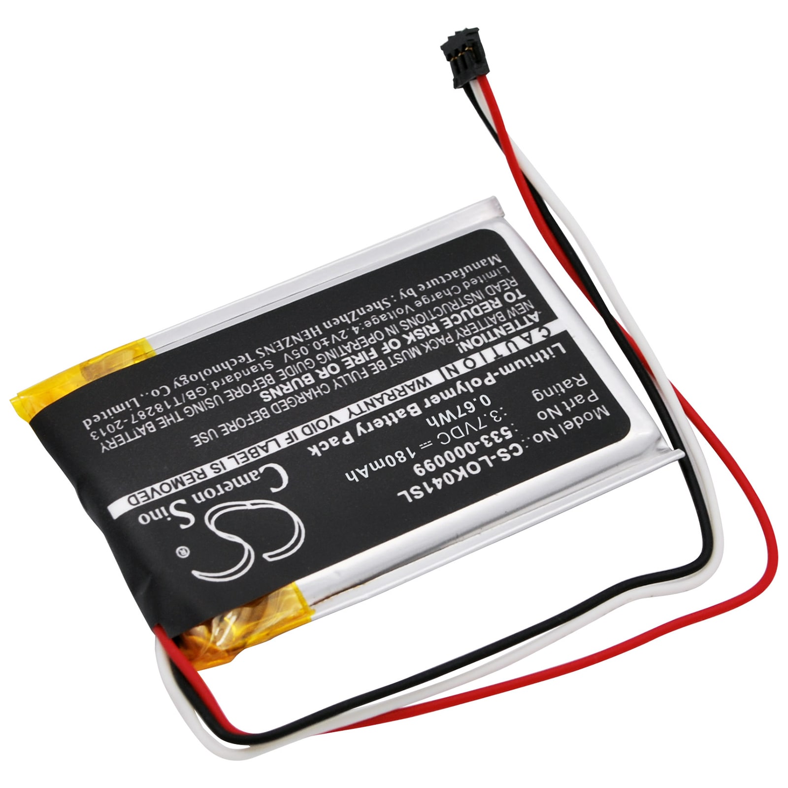 Batteri for tastatur, mus for Logitech Keys-To-Go, ik1041