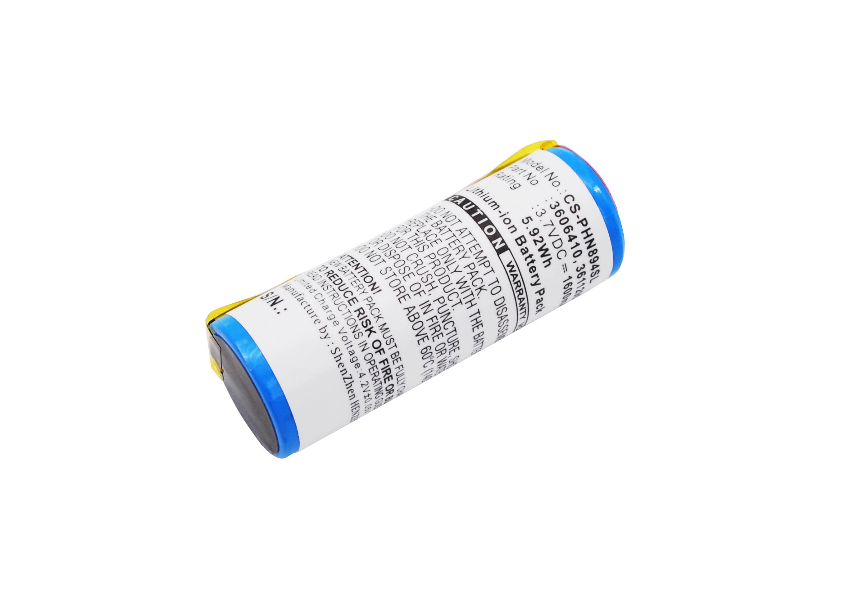 Batteri til barbermaskin for Philips 8892XL, HQ8894, 8894XL og andre.
