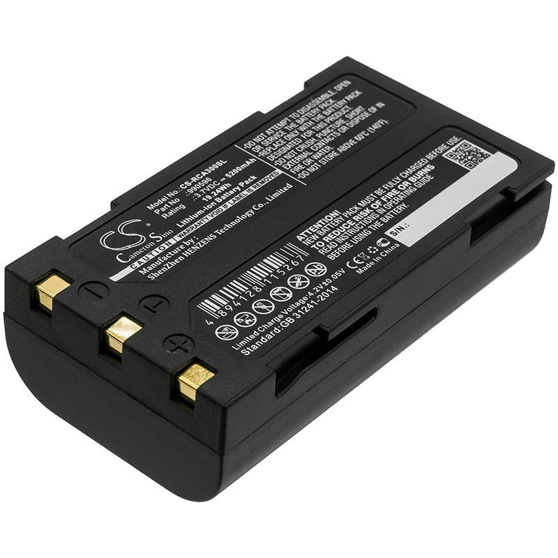 Batteri til varmekamera for Trotech SeeSnake micro CA-300