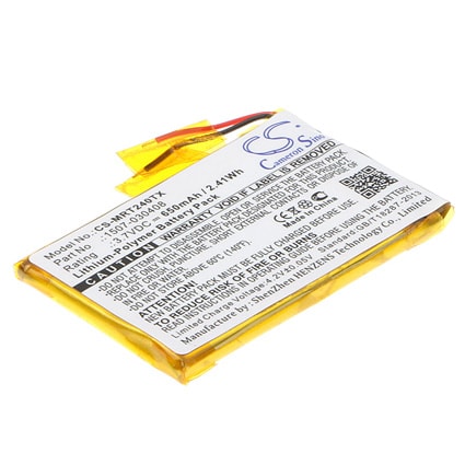 Batteri for tastatur, mus for Rii mini i24, i24T, RT-MWK24T