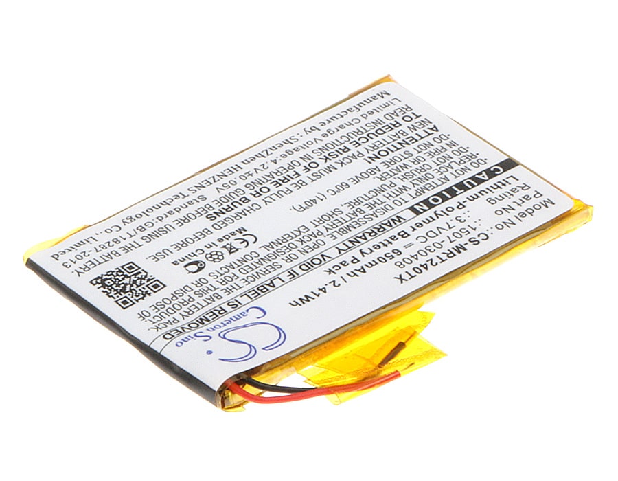 Batteri for tastatur, mus for Rii mini i24, i24T, RT-MWK24T