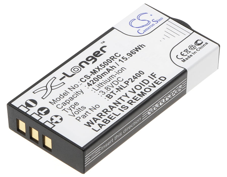 Batteri til fjernkontroll for URC MX-5000, TRC-1280