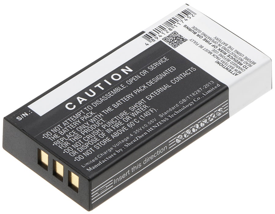 Batteri til fjernkontroll for URC MX-5000, TRC-1280