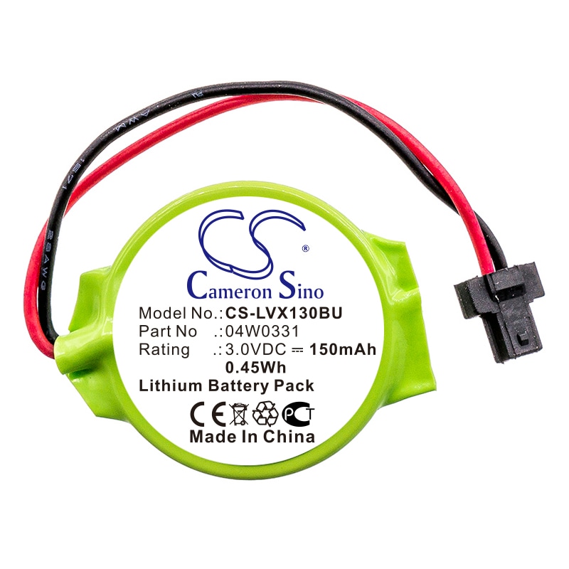 Batteri for CMOS / sikkerhetskopiering for Lenovo, ThinkPad 13, ThinkPad X130e og andre.