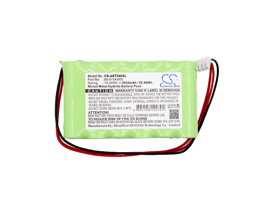 Batteri til tidsklokke for Acroprint ATR240, ATR360