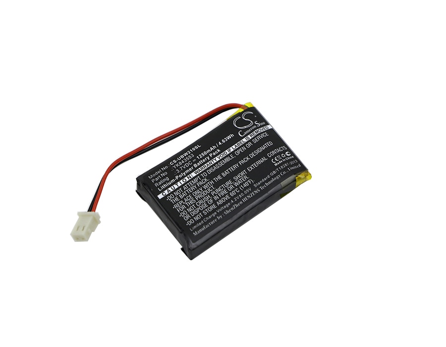 Batteri til BabyPhone for UNIDEN UBW2101C-kamera, UBWC21
